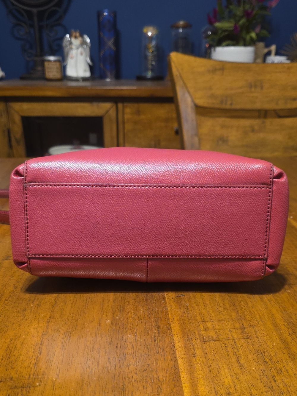 Coach Mini Christie Carryall Pebbled Leather Tote Bag in Pink - Picture 5 of 16